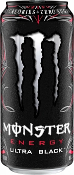 Купить Напиток MONSTER ENERGY ULTRA BLACK 0.5л Напиток MONSTER ENERGY ULTRA BLACK 0.5л