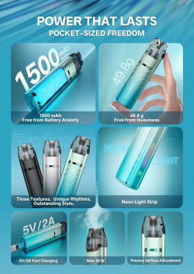 VooPoo Vmate i3 1500mAh (Pink)